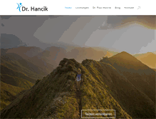 Tablet Screenshot of hancik.com